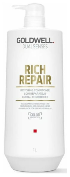 Goldwell Dualsenses кондиционер Rich repair restoring conditioner против ломкости волос, 1000 мл