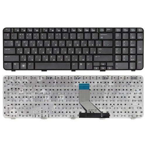 Клавиатура для ноутбука HP Pavilion G71 Compaq Presario CQ71 черная 1400₽