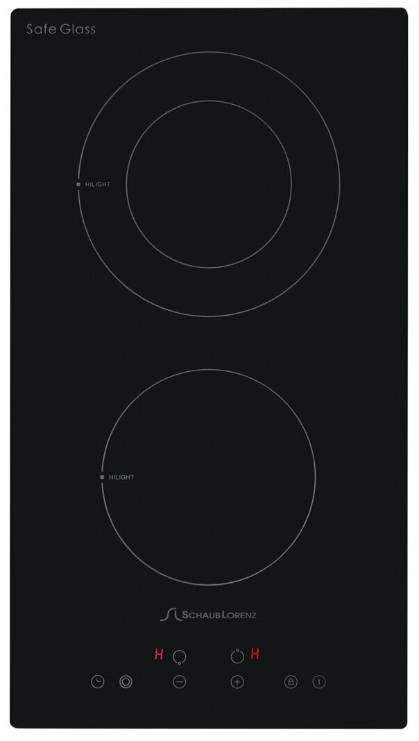 Электрическая панель Schaub Lorenz SLK CY 31 T5, зона повышенной мощности, управление Touch&Cook