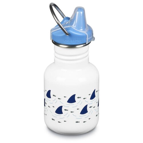фото Детская бутылка klean kanteen kid classic sippy 12oz (355мл) (sharks)