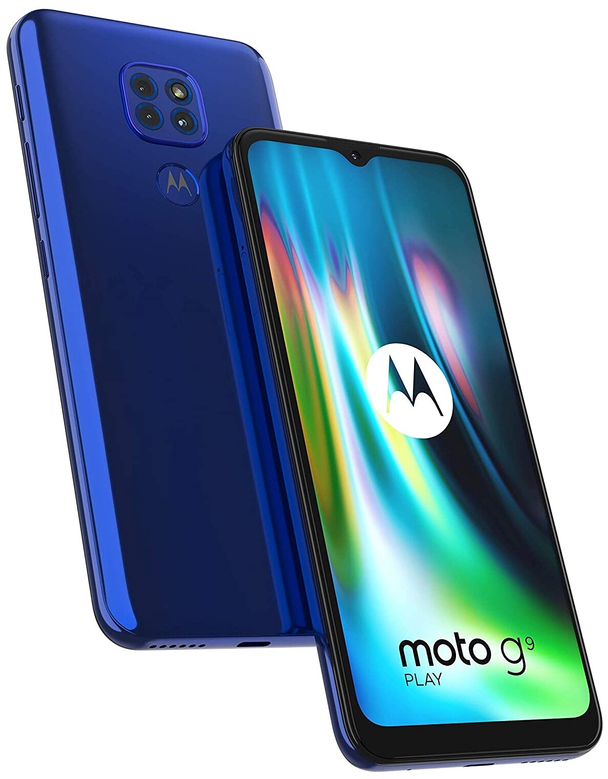 Смартфон Motorola Moto G9 Play 6/64 ГБ, синий
