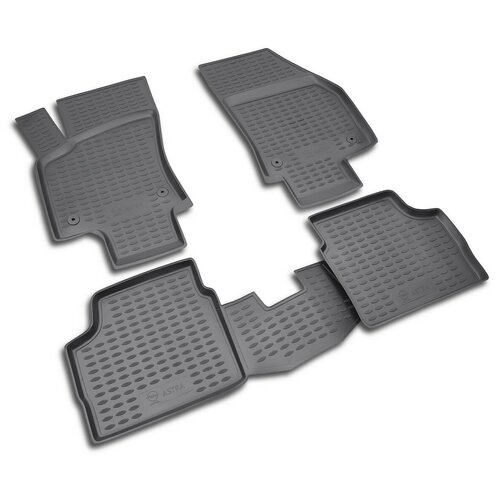 фото Коврики в салон opel astra h 2004-20014 седан, универсал, 4 шт. (полиуретан) nlc.37.21.210 18021