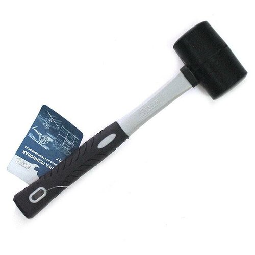 Киянка резиновая, фиберглассовая рукоятка 230 г