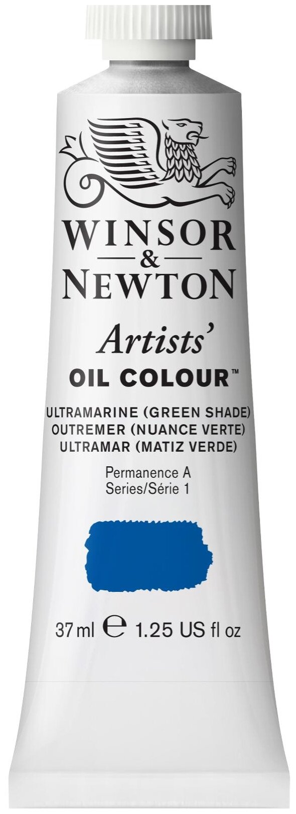 Winsor&Newton Масляная краска Artists', ультрамарин (зеленый оттенок) 37мл