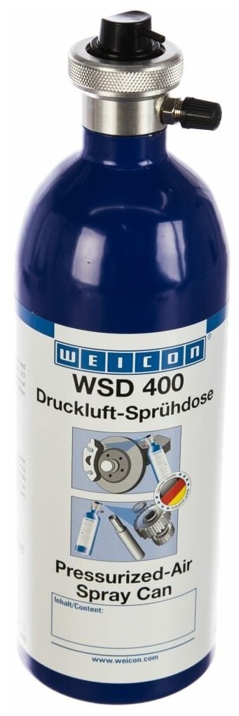WEICON Баллон со сжатым воздухом WSD 400 для распыления технических жидкостей