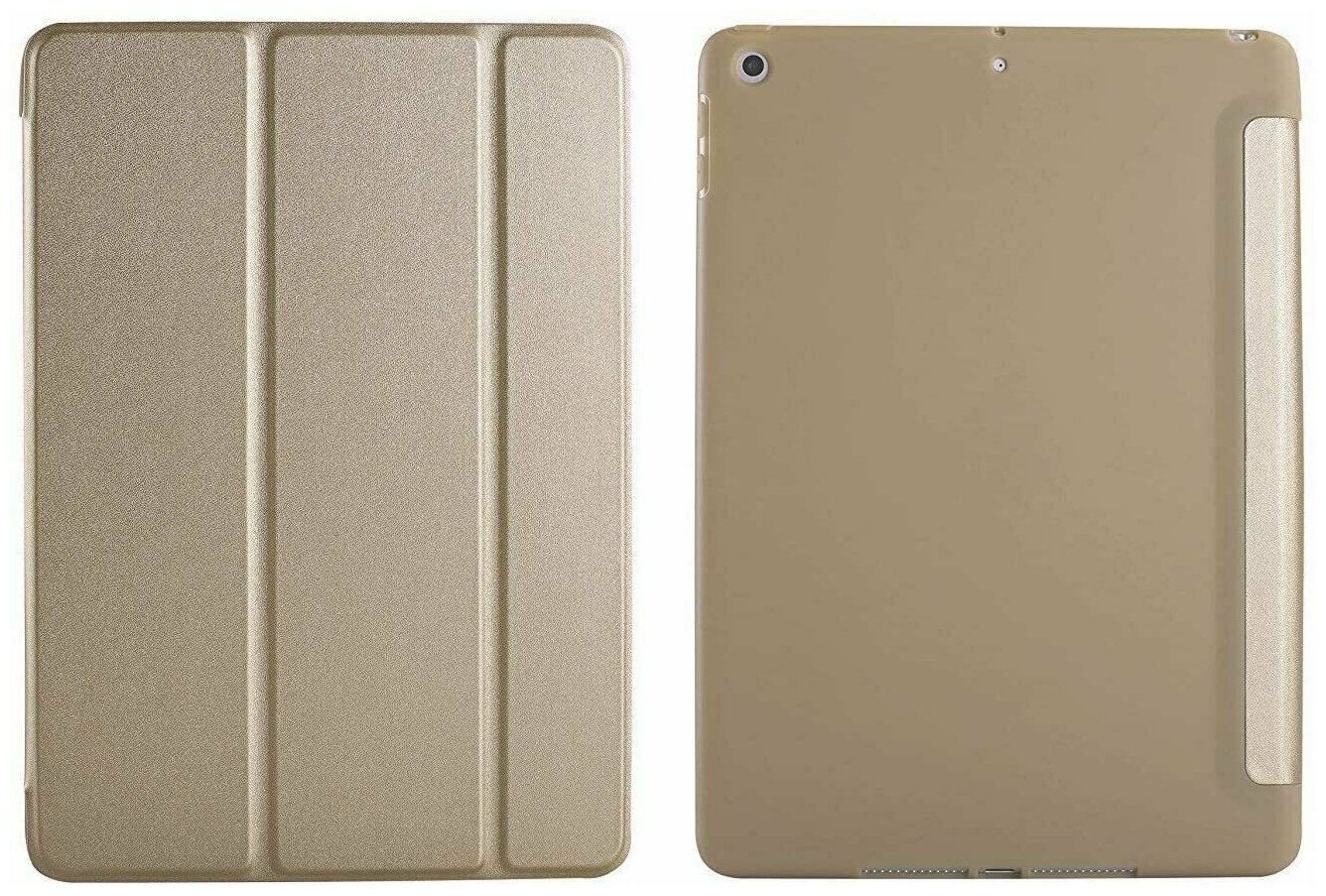 Чехол книжка для iPad 10.2 (2019) Smart case, Gold