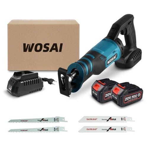 Сабельная пила аккумуляторная WOSAI 2 акб 3 ач 980000₽