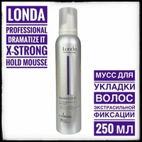Londa Professional Dramatize It X-Strong Hold Mousse Пена для укладки волос экстрасильной фиксации 250 мл