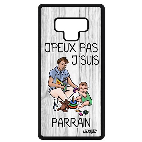 фото Чехол на смартфон // galaxy note 9 // "не могу - стал крестным!" юмор рисунок, utaupia, светло-серый