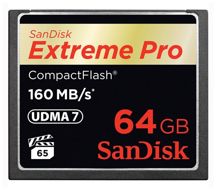 Карта памяти SanDisk Extreme Pro CompactFlash 160MB/s 