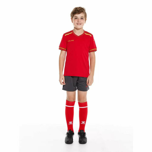 фото Спортивная форма kelme, футболка и шорты, размер 160, красный