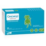 Онсиор для собак с массой тела 10-20 кг 20 мг, 28 таблеток - изображение
