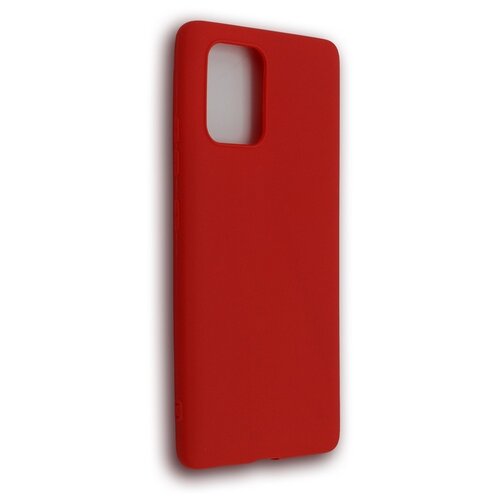 фото Чехол soft touch ycase для samsung s10 lite красный