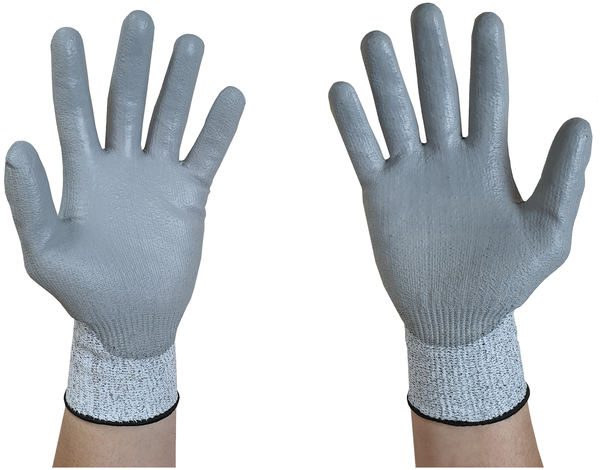 Перчатки для защиты от порезов DY110DG-PU-10, размер 10 SCAFFA (HPPE) - фотография № 6