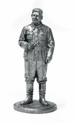 Оловянный солдатик 54мм - фигурка из олова - И. В. Сталин вождь СССР