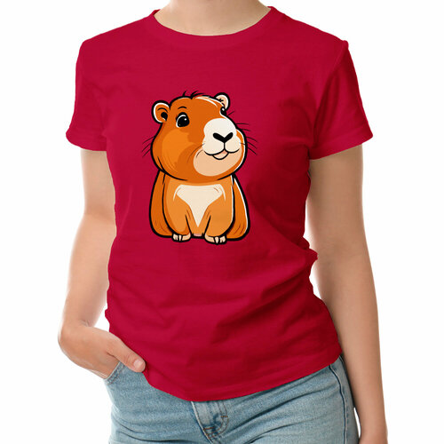 фото Футболка roly, размер xl, красный