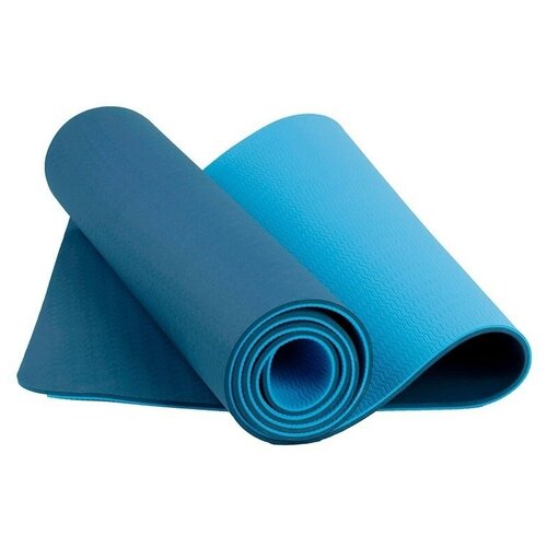 фото Коврик для йоги и фитнеса tpe yoga mat - blue ymyg-t602 yunmai