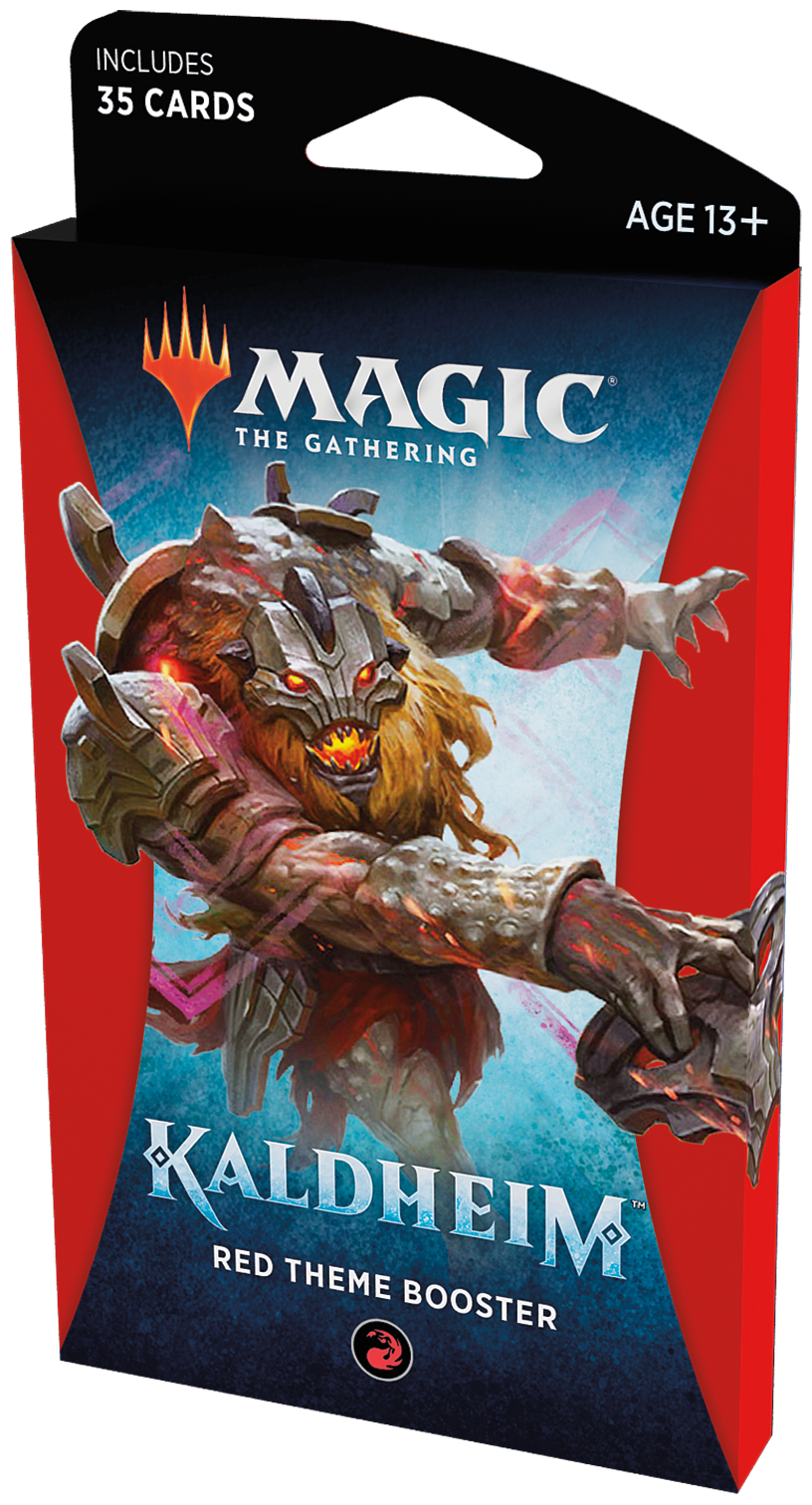Дополнение для настольной игры - тематический бустер Red - Magic: the Gathering издания Kaldheim на английском языке — купить по выгодной цене на Яндекс.Маркете