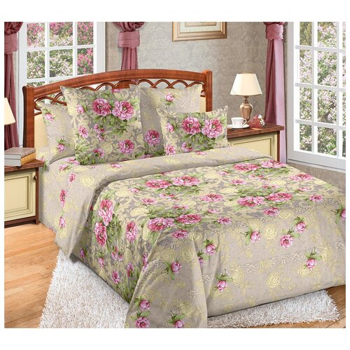 фото Постельное бельё позолота 1, бязь (2 спальный)н belissimo