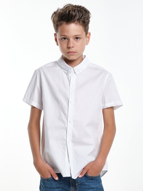 Школьная рубашка Mini Maxi, размер 164, белый