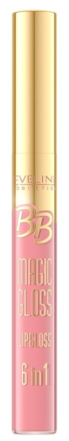 Eveline Cosmetics Блеск для губ BB Magic Gloss Lipgloss 6 в 1, 604