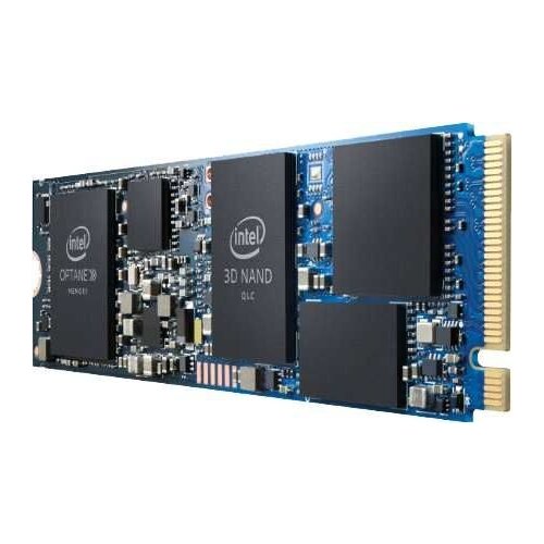Твердотельный накопитель SSD Intel Optane Memory H10 with Solid State Storage 32GB1000GB M2 80mm PCIe 30 3D XPoint QLC Generic Single Pack 999MJG 724300₽