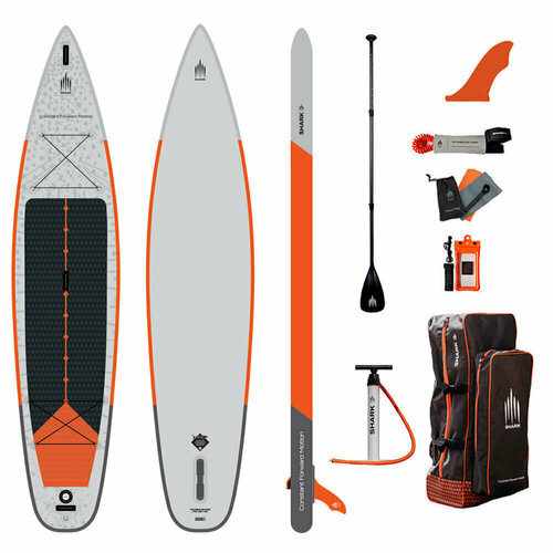 Cап борд надувной двухслойный Shark Touring Xplor 11.8x30x5 2023 (356x76x12 см) / Sup board, сапборд, доска для сап серфинга