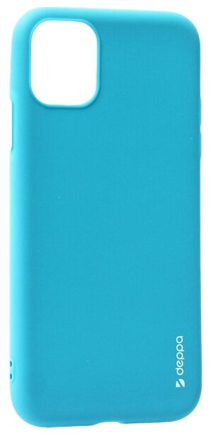 Чехол Gel Color Case для Apple iPhone 11 Pro Max, синий, Deppa 87247