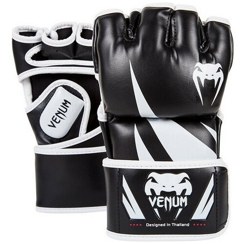 Перчатки для ММА Venum Challenger MMA Gloves - Black/White M перчатки mma ronin master цвет синий черный размер xl