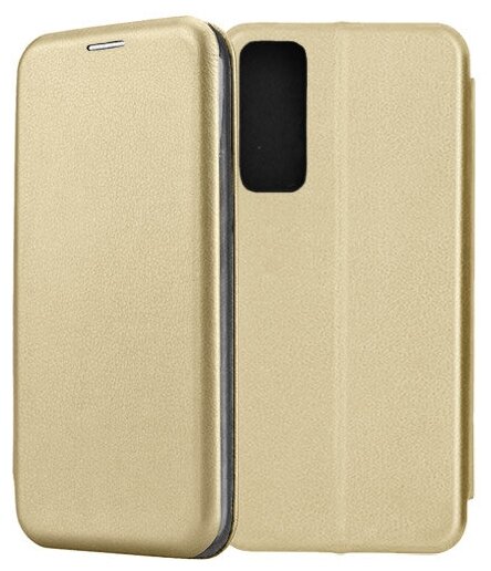 Чехол-книжка Fashion Case для Huawei P Smart (2021) золотой