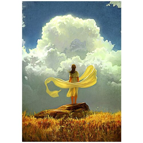 Интерьерный постер на стену картина для интерьера в подарок плакат 