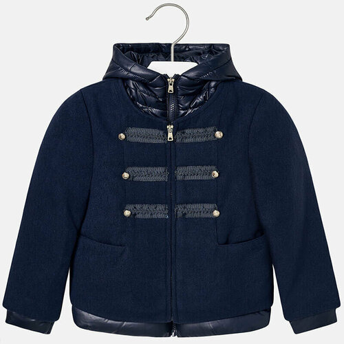 Куртка Mayoral, размер 157 (14 лет), синий куртка mayoral размер 157 14 лет бежевый