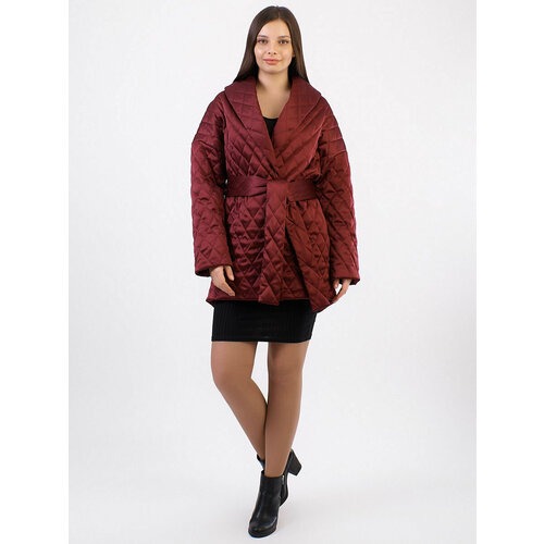 Пальто Louren Wilton, размер 48, бордовый пальто louren wilton размер 42 бордовый
