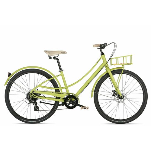 Велосипед Haro Soulville ST (2021) 15 матовый салатовый женский велосипед haro soulville st 2021 15 темно бирюзовый 141 160 см