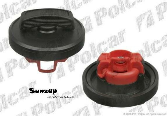 POLCAR A6242BX Крышка бака топливного CITROEN C2, C3 (дизель) POLCAR