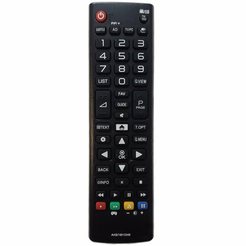 Пульт для телевизора LG 24MT58VF / Батарейки в комплекте пульт huayu akb73715634 для телевизора lg