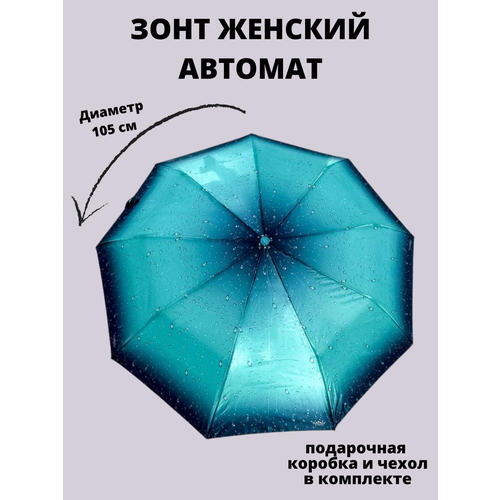 фото Мини-зонт galaxy of umbrellas, голубой