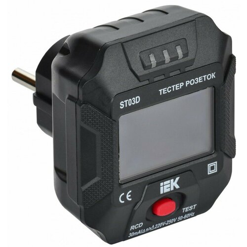 IEK ARMA2L 5 Тестер розеток ST03D A2L5-ST14-03 (7 шт.) тестер розеток 220в robiton st 02 с жк дисплеем для подключения в розетку