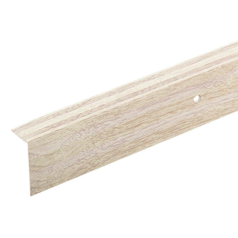 Порог алюминиевый угловой наружный 40х20х900 мм дуб беленый ПилотПро Угол 239