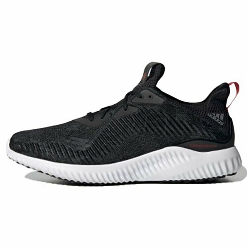 Кроссовки adidas Alphabounce 1, полнота 10, размер 8 UK, белый, черный кроссовки adidas полнота 10 размер 8 белый черный