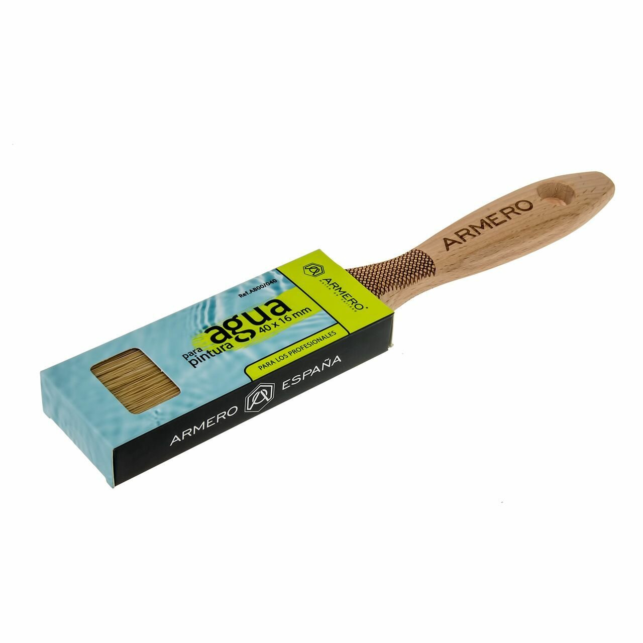 фото Кисть малярная Armero А800/040 для лаков и красок на водной основе 40x16мм