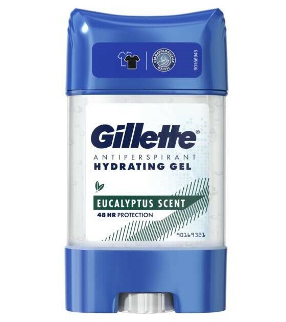 Гелевый дезодорант-антиперспирант Gillette EUCALYPTUS SCENT 48Ч, 70мл