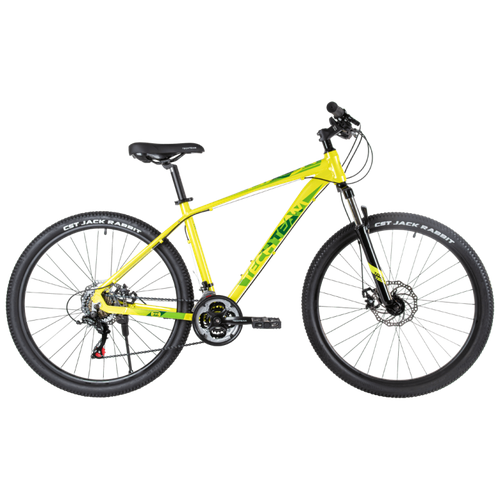 Горный велосипед TechTeam Neon 275 disc 2023 рама 18 желтый NN007759 30200₽