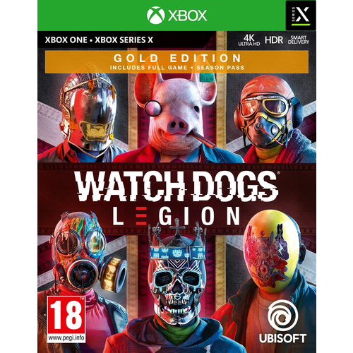 Игра Watch Dogs Legion - Gold Edition цифровой ключ для Xbox OneSeries XS Русская озвучка Аргентина 1489₽