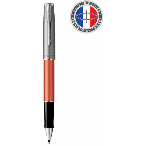 ручка parker s0959180 Ручка роллер Parker Sonnet Essential SB T545 CW2169230 LaqOrange CT F черн. черн. подар. кор.