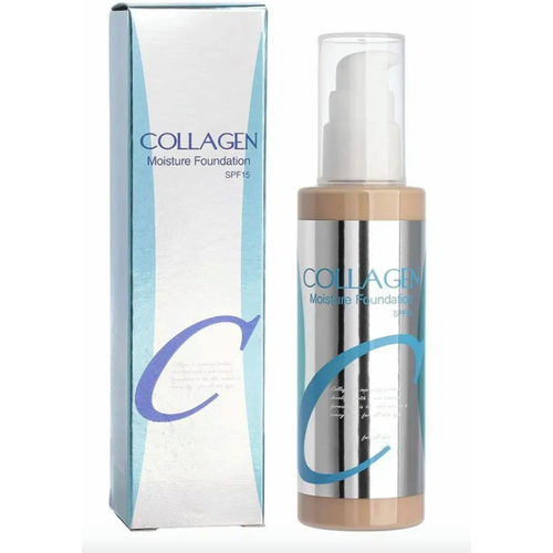 Тональный крем Collagen Moisture Foundation SPF 15 #13, 100 мл collagen power foundation тон 13 100 мл