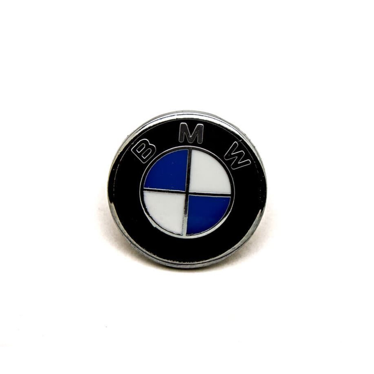 Эмблема универсальная с логотипом BMW диаметр 15 мм