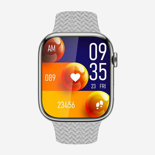 Умные часы Charome Умные часы Charome T9 Chrome Super AMOLED 45mm серебро 343000₽