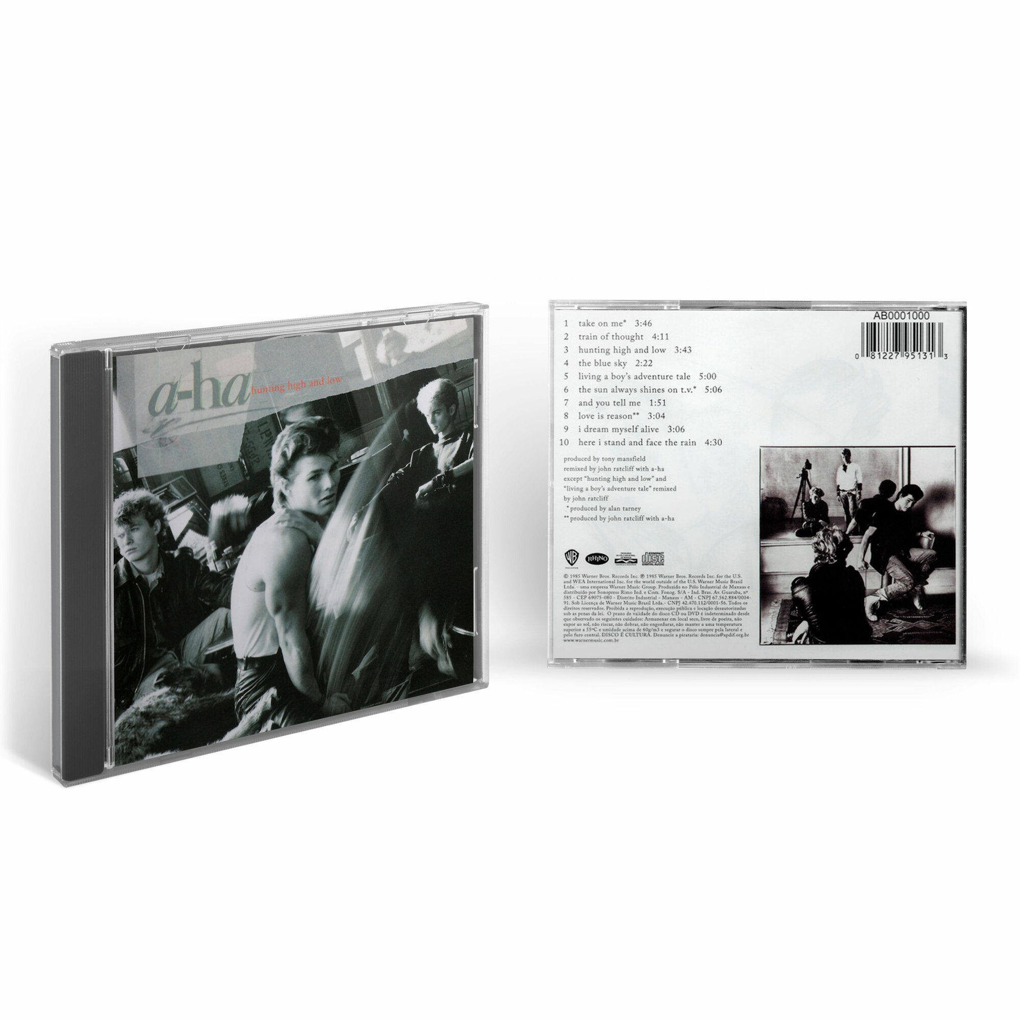 A-HA - Hunting High And Low (1CD) 2015 Warner Jewel Аудио диск