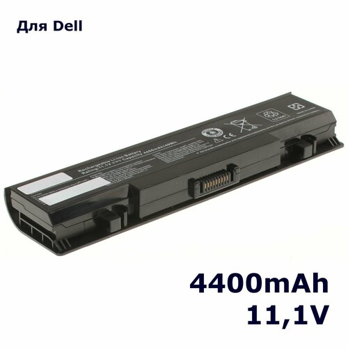 Аккумулятор AnyBatt 4400mAh, для Studio 1735 PP31L 1737 черный